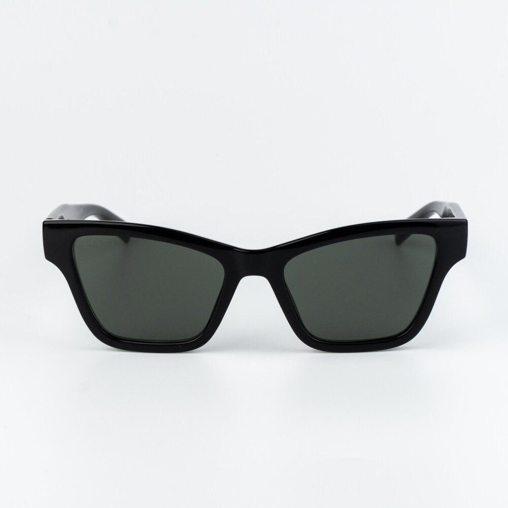 Gucci Women Sunglasses Black Grey Cat Eye GG1982S 001 NEW AUTHENTIC - Picture 2 of 10